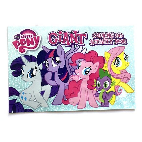 Lot 4 Giant Coloring Books Little Pony’s, Minions, Ninja Turtles 16x11” Unused - Picture 2 of 12